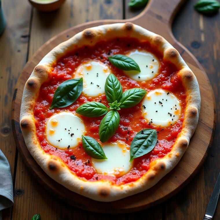 Margherita pizza from My Pizza Shop