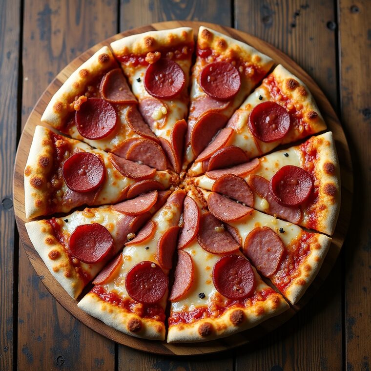 Meat Lovers pizza from My Pizza Shop